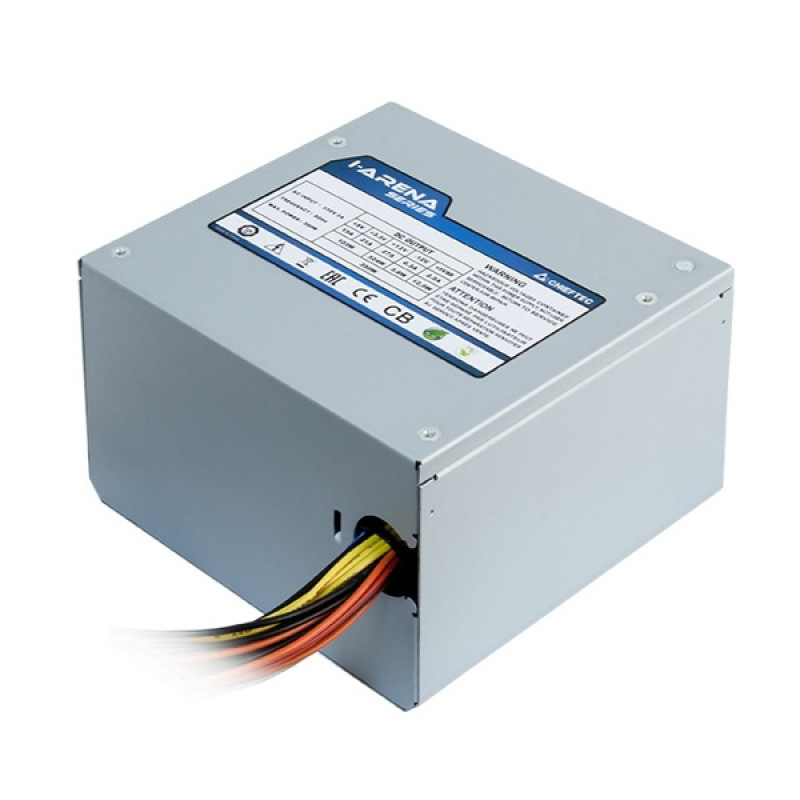 БЖ 500W Chieftec i-ARENA GPC-500S, 120 mm, 80%, bulk