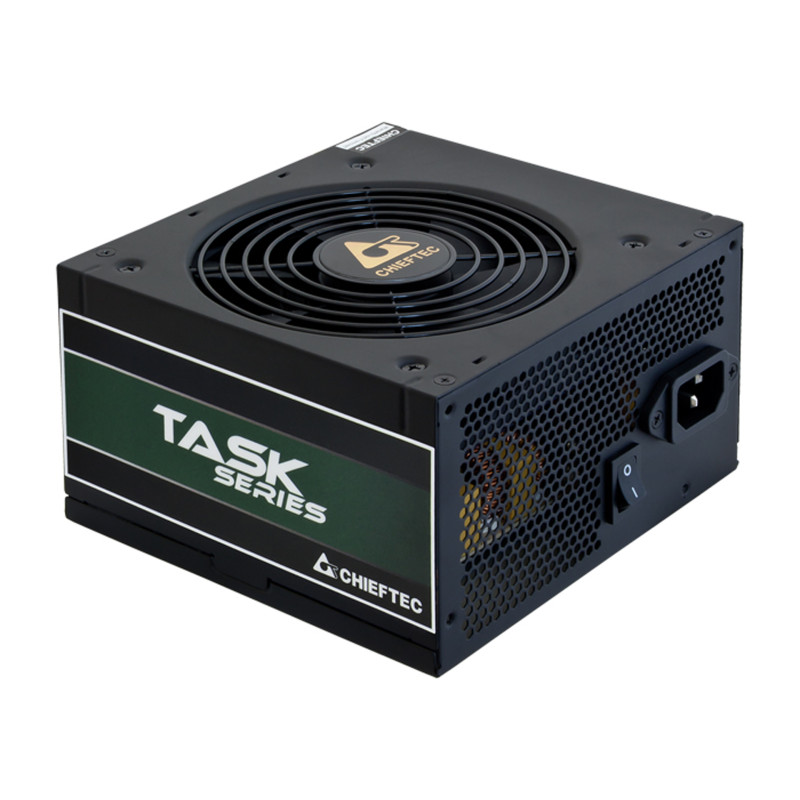БЖ 500W Chieftec TASK TPS-500S-BULK, 120 mm, 80+ Bronze Bulk