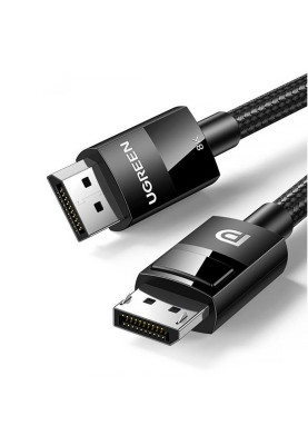 Кабель DisplayPort M - M V1.4 8K 3м Plastic Case Braided Cable DP114 Чорний UGREEN