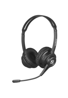 Гарнітура Sandberg Wireless Headset ANC+ENC, Bluetooth, Black