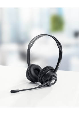Гарнітура Sandberg Wireless Headset ANC+ENC, Bluetooth, Black