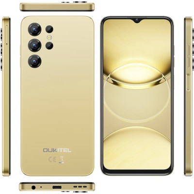Смартфон Oukitel C1pro 6.52" HD /4GB/256GB/ T606 /5150mAh/ 13+5Мп / Gold