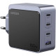 Зарядний пристрій 4xUSB 100W (3xUSB-C+USB-A) Gan Nexode Fast Charger Сірий X553 Ugreen