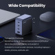 Зарядний пристрій 4xUSB 100W (3xUSB-C+USB-A) Gan Nexode Fast Charger Сірий X553 Ugreen