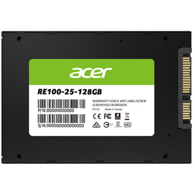 Накопичувач SSD 128Gb Acer RE100 SATA III 2.5" TLC