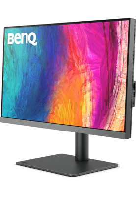 TFT 27" BenQ PD2706U, 4K UHD, IPS, 99% sRGB, HDR10, HDMI, DP, USB-C, USB-hub, HAS, колонки