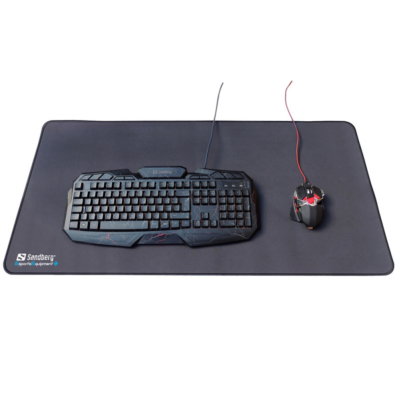 Ігрова поверхня Sandberg Gamer Desk Pad XXXL Black 900x450x4мм