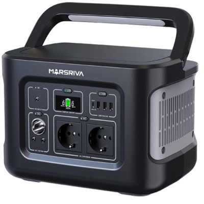 Зарядна станція Marsriva MP6 600Вт (512Вт/г) LiFePo4, PD 60Вт