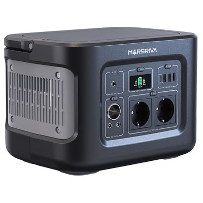 Зарядна станція Marsriva MP6 600Вт (512Вт/г) LiFePo4, PD 60Вт