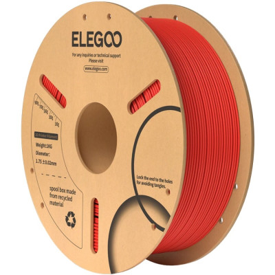 Пластик (Filament) ELEGOO PLA 1кг, 1.75мм, червоний