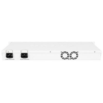 Маршрутизатор Mikrotik CCR1016-12S-1S+, with Tilera Tile-Gx16 CPU (16-cores, 1.2Ghz per core), 2GB RAM, 12xSFP cages, 1xSFP+ cage, RouterOS L6, 1U rackmount case, Dual PSU, LCD panel , r2 version