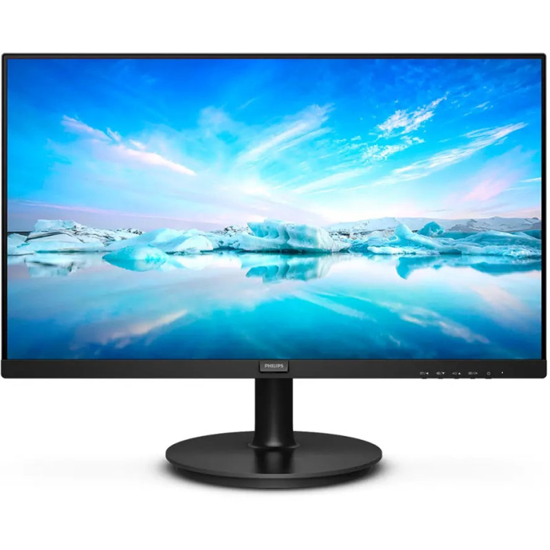 TFT 23.8" Philips 241V8LA, VA, VGA, HDMI, колонки, чорний