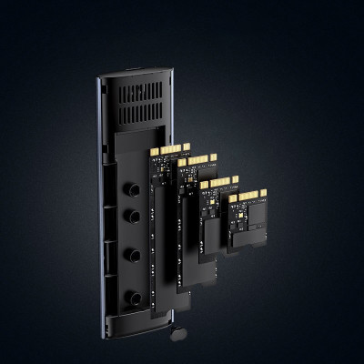 Зовнішня кишеня для SSD M.2 (NVME) M-KEY UGREEN 3.1 GEN2 CM400 сіра Зовнішня кишеня для SSD M.2 (NVME) M-KEY UGREEN 3.1 GEN2 CM400 сіра