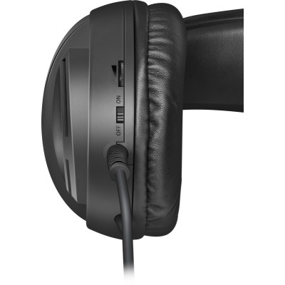 Ігрова гарнітура Defender Dexter RGB, кабель 2.2 м, чорна