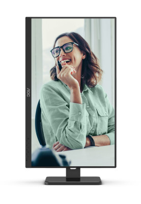 Монітор TFT 23.8" AOC 24P3CV, IPS, 75Hz, HDMI, DP,  USB-С, RJ-45, USB-hub, HAS, Pivot, колонки, чорний