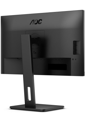 Монітор TFT 23.8" AOC 24P3CV, IPS, 75Hz, HDMI, DP,  USB-С, RJ-45, USB-hub, HAS, Pivot, колонки, чорний
