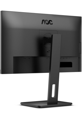 Монітор TFT 23.8" AOC 24P3CV, IPS, 75Hz, HDMI, DP,  USB-С, RJ-45, USB-hub, HAS, Pivot, колонки, чорний