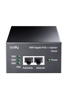 Адаптер PoE Cudy Iнжектор POE400, 90W Gigabit PoE+/PoE Injector