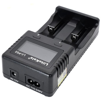 Зарядний пристрій LiitoKala Lii-PD2, 2x(LiOn/LiFePO4/NiMH/NiCd), display Зарядний пристрій LiitoKala Lii-PD2, 2x(LiOn/LiFePO4/NiMH/NiCd), display