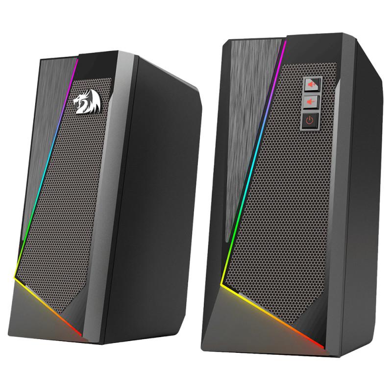 Акустична система  2.0 Redragon Anvil GS520, 6Вт (RMS) USB, 3.5мм чорна