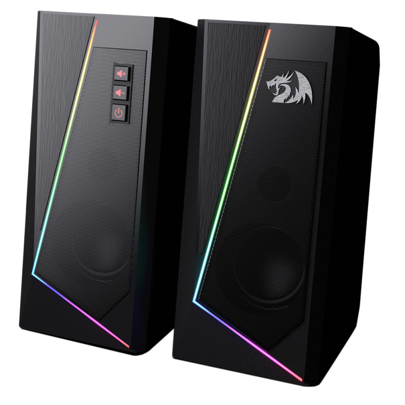 Акустична система  2.0 Redragon Anvil GS520, 6Вт (RMS) USB, 3.5мм чорна