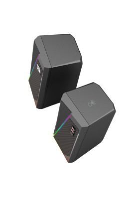 Акустична система  2.0 Redragon Anvil GS520, 6Вт (RMS) USB, 3.5мм чорна