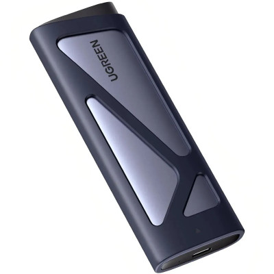Зовнішня кишеня Ugreen CM767 USB 3.2 Gen 2 NVMe/SATA 10 Гбіт/с  UASP TRIM до 8 ТБ Сіра