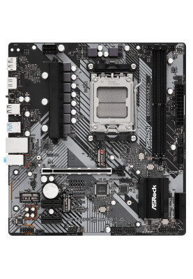 ASRock B650M-H/M.2+ (AM5/B650, 2*DDR5, PCIex16, DP/HDMI, 4xSATAІІІ, 2xM.2, GLan, 7.1ch, mATX)