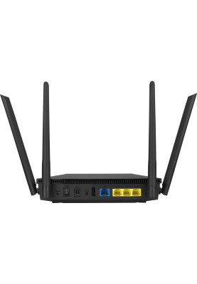 Маршрутизатор ASUS RT-AX1800U 3xGE LAN 1xGE WAN 1xUSB 2.0 MU-MIMO OFDMA MESH