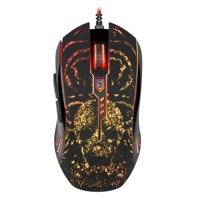Мишка Defender  Invoker GM-947, ігрова, 3200dpi., 6кн.кабель 1,5м