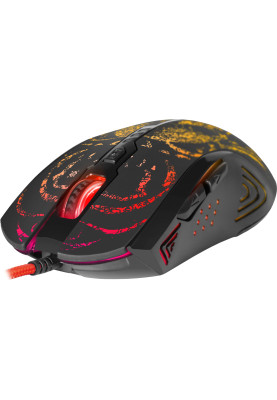 Мишка Defender  Invoker GM-947, ігрова, 3200dpi., 6кн.кабель 1,5м