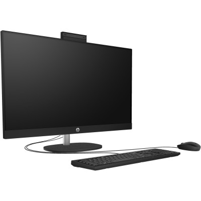 Моноблок 27" HP 27-cr1005ua AiO Ultra7-155U/16Gb/SSD512Gb/WiFi/Cam/K&M/DOS/Jet Black