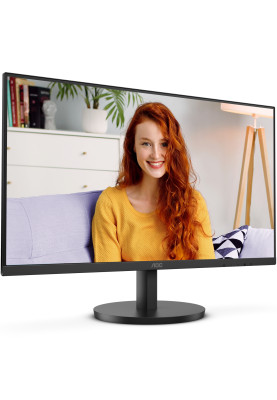 TFT 27" AOC U27B3A, IPS, 4K UHD, HDMIx2, DP, колонки, чорний