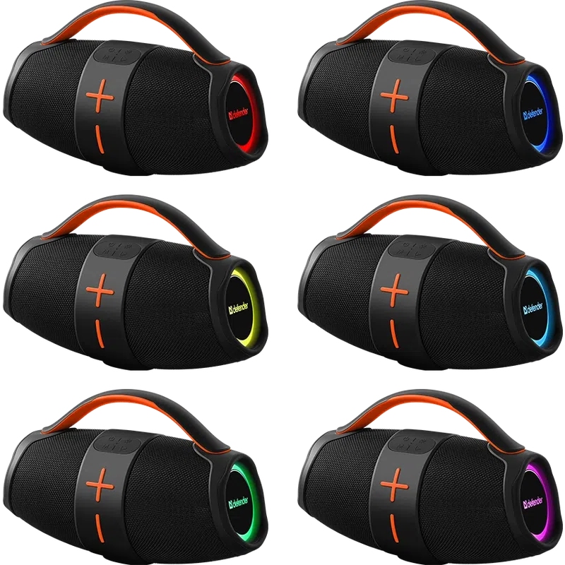 Акустична система 1.0 Defender Beatbox 24, 25Вт Bluetooth/FM/TF/USB/AUX/TWS чорна