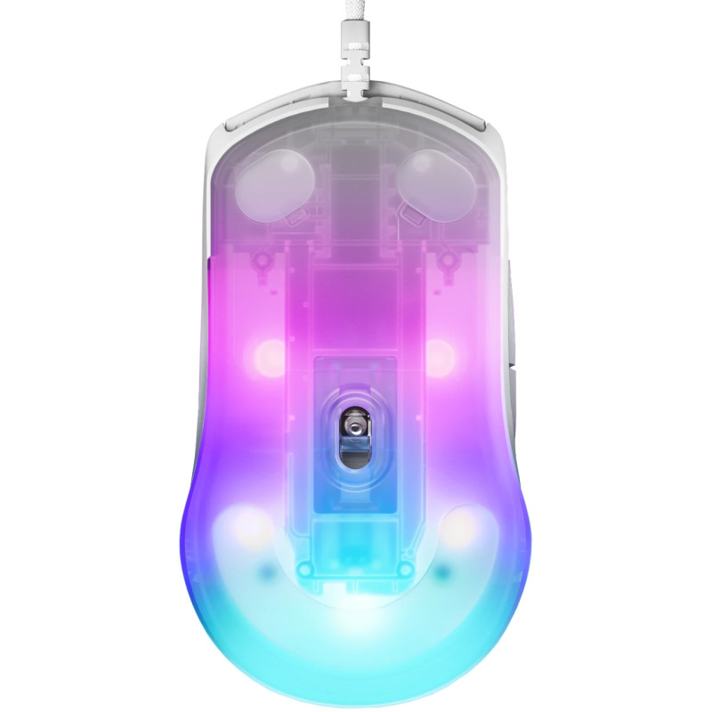 Мишка SteelSeries Rival 3 Gen 2, RGB, White