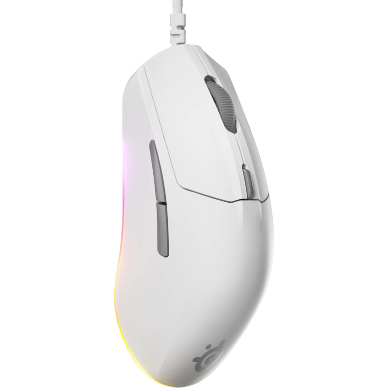 Мишка SteelSeries Rival 3 Gen 2, RGB, White