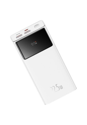 УМБ Baseus Star Lord Display 20000mAh 22.5W, 2хUSB-A QC3.0, In USB-C Li-pol, white
