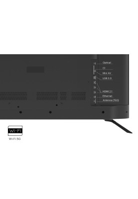 TV 50 Kivi 50U730QB UHD/DLED/T2/Android 11/2 x 10W/HDMI/Wi-Fi/VESA 200x200 M6/Black