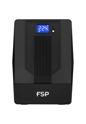 ДБЖ FSP iFP-2000, 2000ВА/1200Вт, Schuko*2+IEC*2, LCD, 230V, CE, EAC