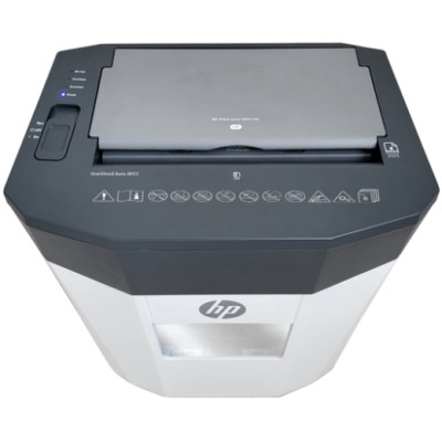 Знищувач документів HP OneShred Auto 80CC, A4, 80g х 8 листів, 4.3*12, 15 л., P-4 Знищувач документів HP OneShred Auto 80CC, A4, 80g х 8 листів, 4.3*12, 15 л., P-4