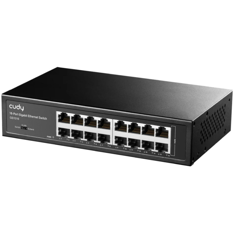 Комутатор Cudy GS1016, 16-Port Gigabit Metal Switch