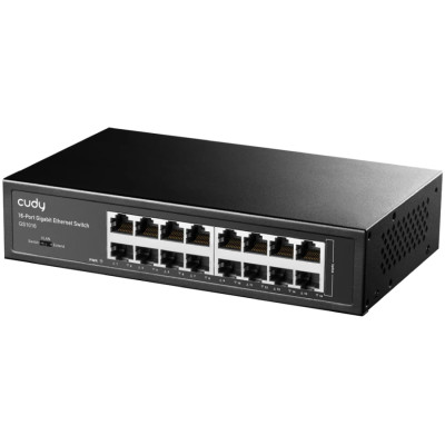 Комутатор Cudy GS1016, 16-Port Gigabit Metal Switch Комутатор Cudy GS1016, 16-Port Gigabit Metal Switch