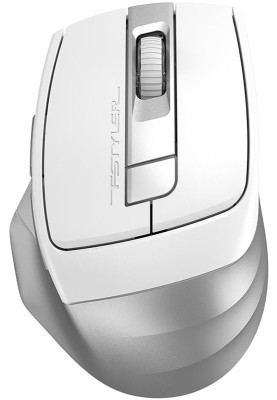 Мишка A4-Tech Fstyler FB35CS, бездротова, 6 кн., 2400 dpi, безшумна, BT+RF (Combo), біла