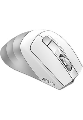 Мишка A4-Tech Fstyler FB35CS, бездротова, 6 кн., 2400 dpi, безшумна, BT+RF (Combo), біла