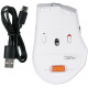 Мишка A4-Tech Fstyler FB35CS, бездротова, 6 кн., 2400 dpi, безшумна, BT+RF (Combo), біла