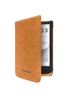 Обкладинка PocketBook 6", PB617/618/627/628/632, Shell cover, коричнева