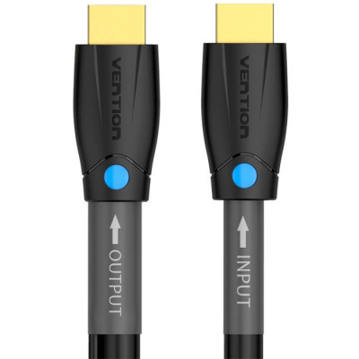 Кабель HDMI M - M,20.0 м, V2.0, Engineering 4K 18Gbps HD 7.1  PVC Black Vention