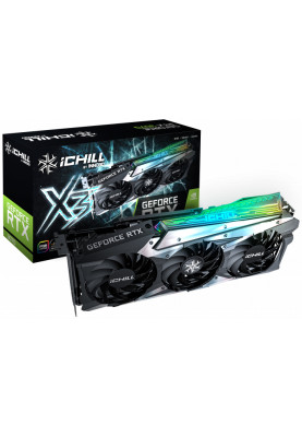 Відеокарта GeForce RTX3070 Inno3D iChill X3 LHR, 8GB GDDR6, 256bit, PCI Express