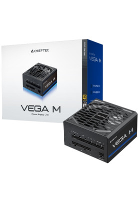 БЖ 850W Chieftec VEGA M PPG-850-C ATX 3.1 135mm, 80+ Gold, Fully modular, Retail