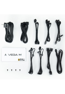 БЖ 850W Chieftec VEGA M PPG-850-C ATX 3.1 135mm, 80+ Gold, Fully modular, Retail
